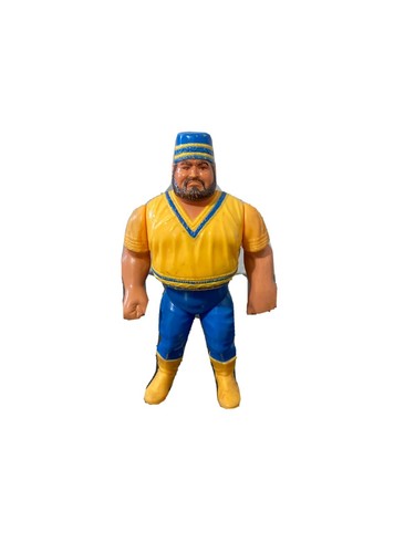 WWF Hasbro AKEEM 1990 Wrestling Figure Action Work...
