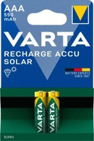 10 Varta 56733 Akku Aaa 550Mah Recharge Accu Solar Nimh Im 2Er Blister