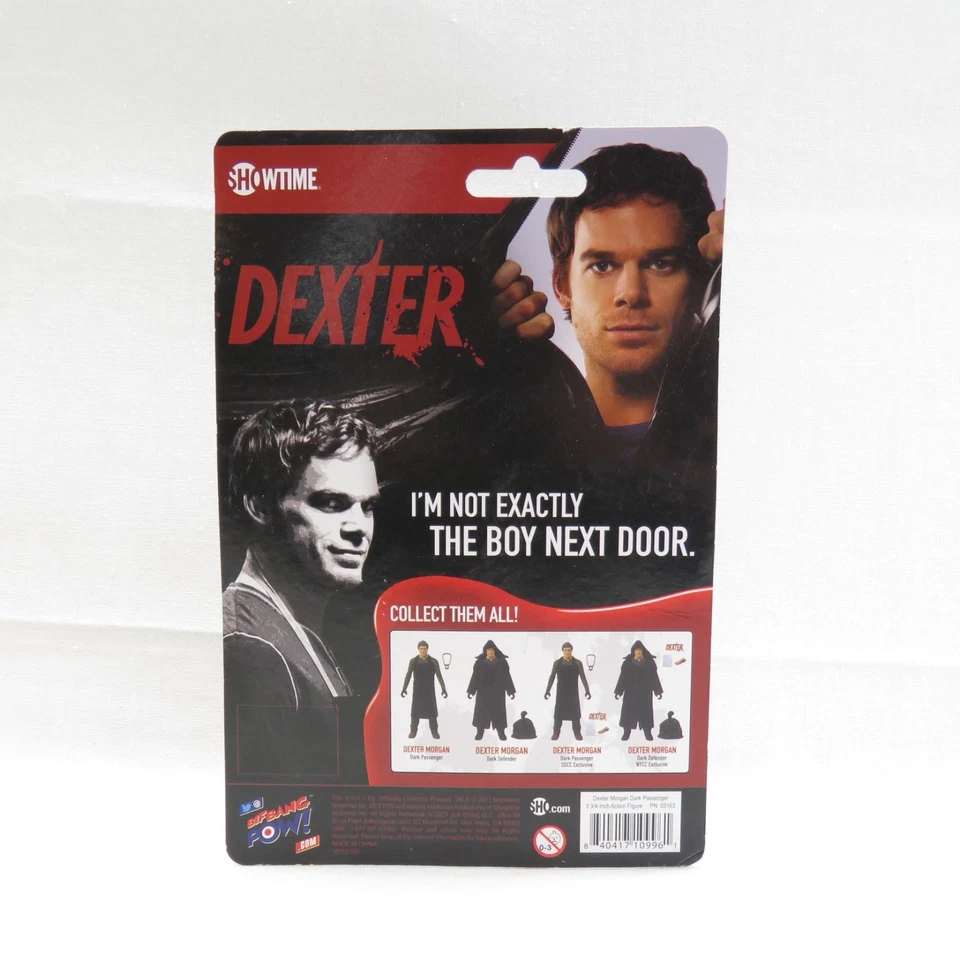 Bif Bang Pow! Figos colecionáveis bonecos Dexter Morgan Dark Defender 3,75" série 2 - Imagem 4 de 4