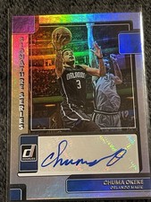 Panini 2022-23 Donruss Signature Series Chuma Okeke #SS-CHU Orlando Magic Auto