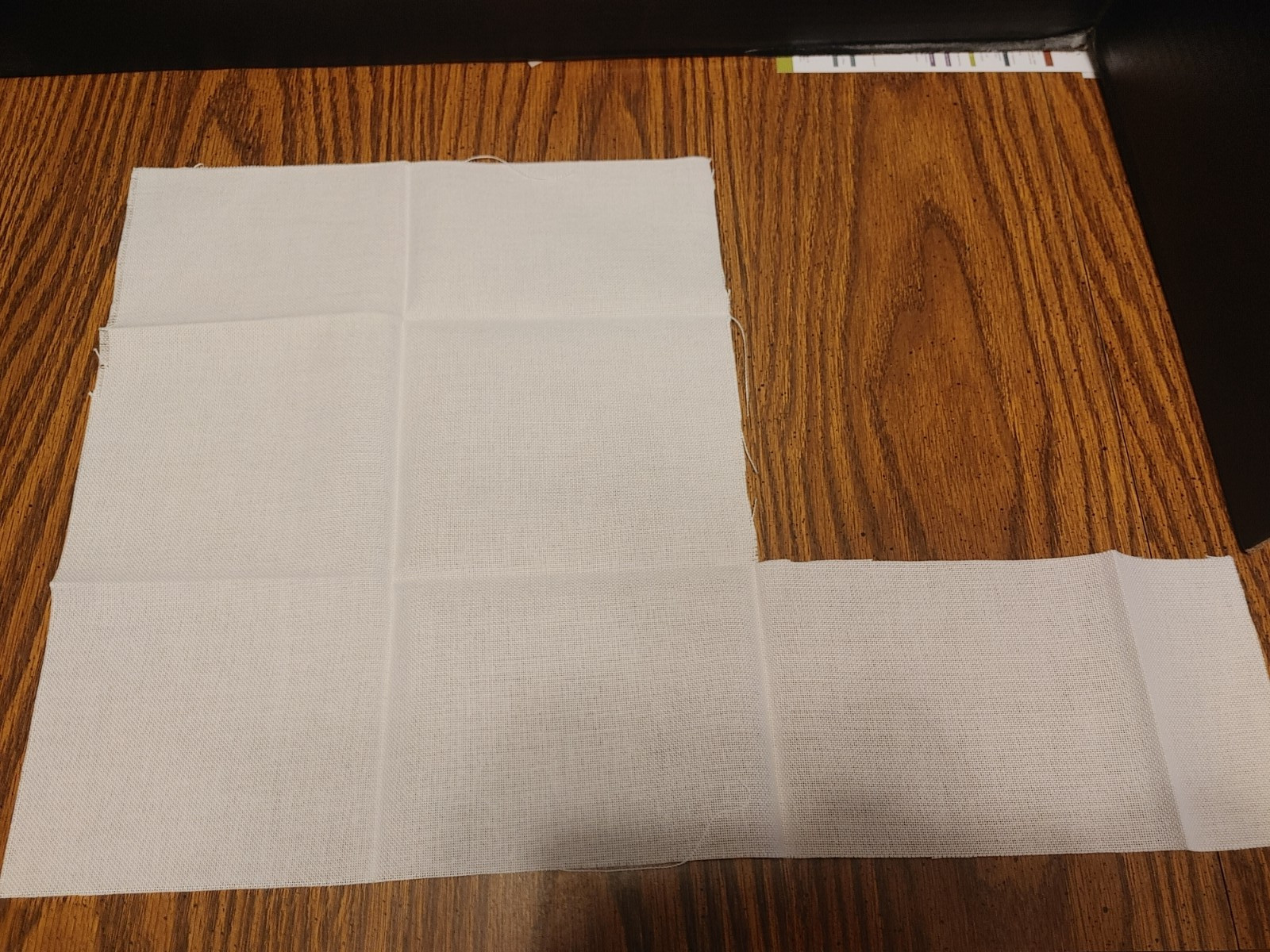 Wichelt Imports Jobelan Premium Fabric 28 count Cross Stitch 13" x 14" WHITE