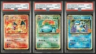 PSA 10 25th Anniversary Charizard Blastoise Venusaur 001 002 003/025 SEQUENTIAL