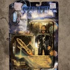 Playmates Toys Star Trek First Contact Commander William T. Riker Action Figure