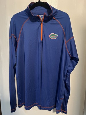 Champion FLORIDA GATORS Men's NCAA Team 1/4 Zip Pullover Long Sleeve Shirt 2XL