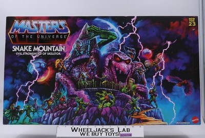 Snake Mountain Masters of the Universe Origins MOTU 2023 Mattel NEW SEALED