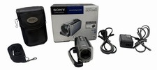 Sony Handycam DCR-SC63 Standard Definition Digital Camcorder, Silver 16GB Memory