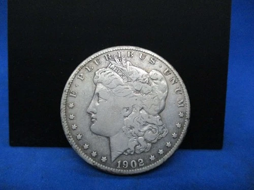 1902-S Morgan Silver Dollar Rare Key Date San Francisco Mint VF XF