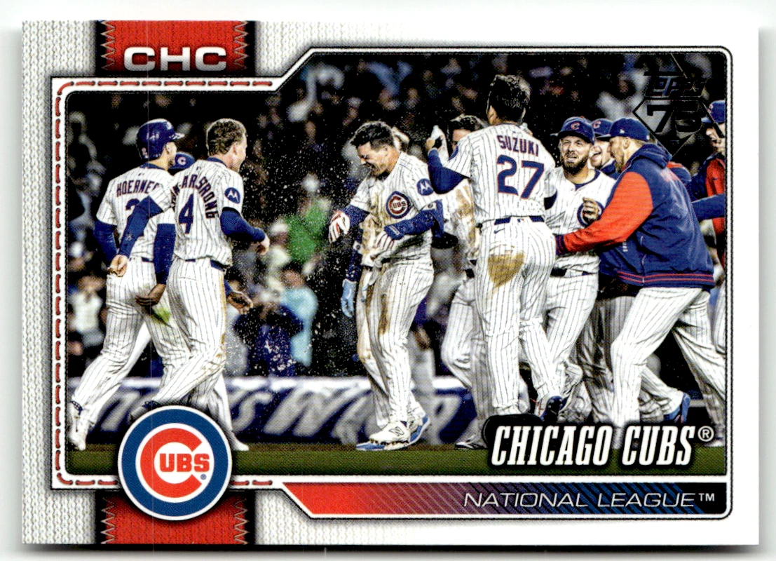 Topps MLB Series One No. 2026 320 Chicago Cubs