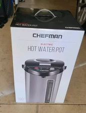 Chefman Electric Hot Water Pot 3.6L Stainless Steel Auto & Manual Dispense