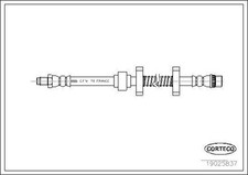 Flexible de frein Citroen XM