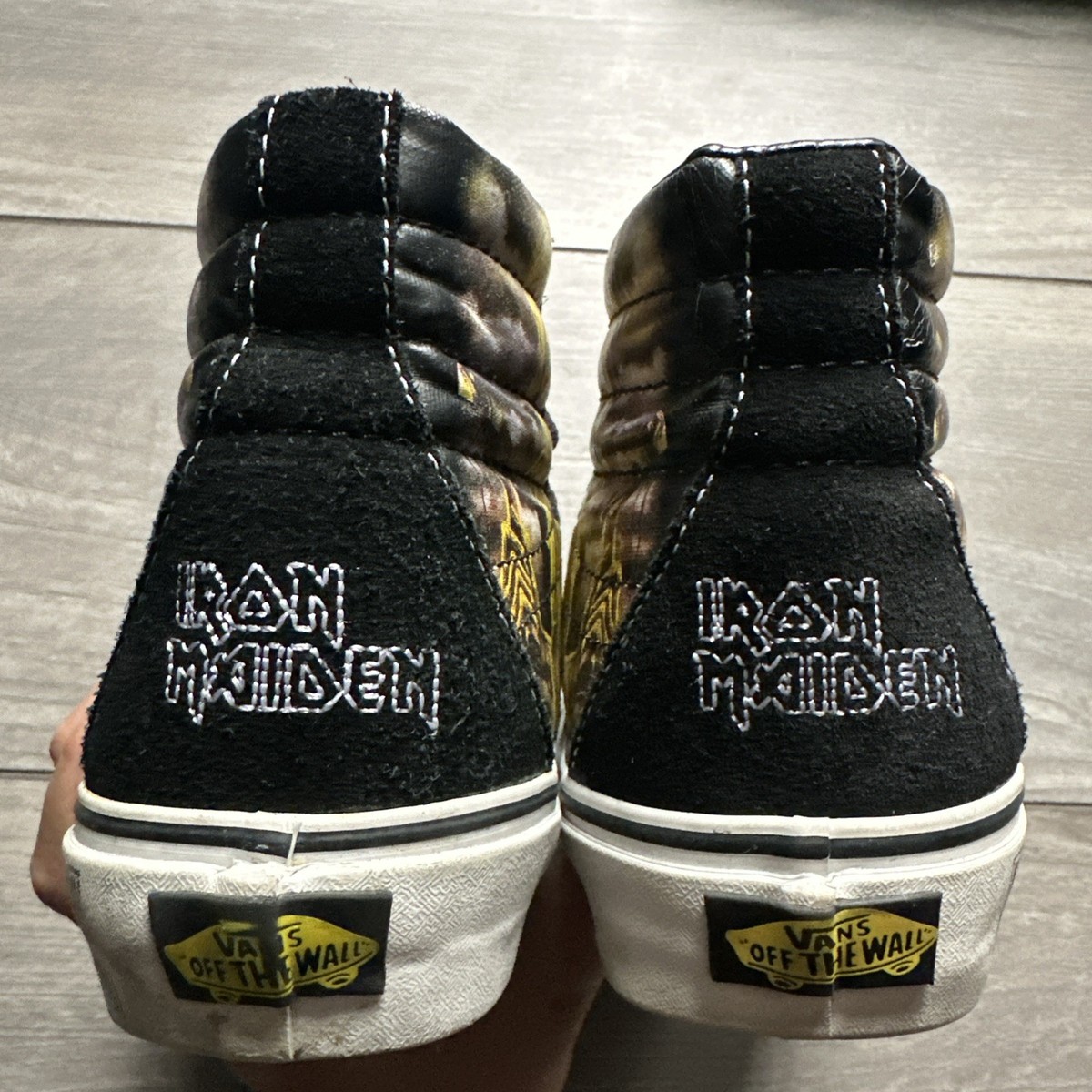 Vans Iron Maiden Killers Sk8 High US Mens 4 Womens 5.5 Used