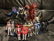 Ultraman Sofubi Figures Monster Series Lot Vintage Discontinued DX EX
