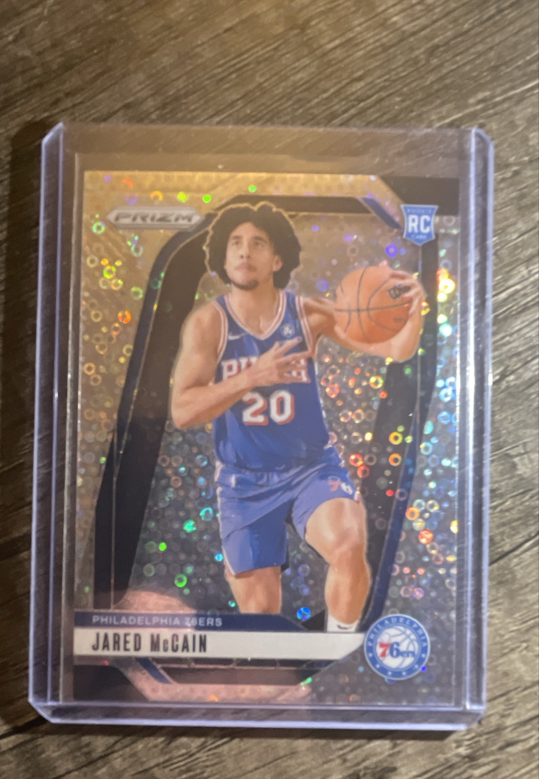 2024-25 Panini Prizm - Jared McCain #222 Fast Break Prizm (RC)