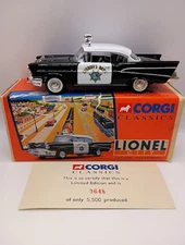 CORGI LIONEL CITY POLICE DEPARTMENT SHERIFF'S CAR LCPD CHEVROLET LIMITED EDITION