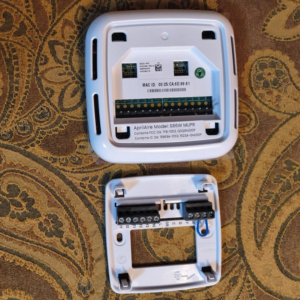 AprilAire S86NMUPR 7-Day Universal Programmable Thermostat -L@@K!! - FAST SHIP! - Image 3 of 4