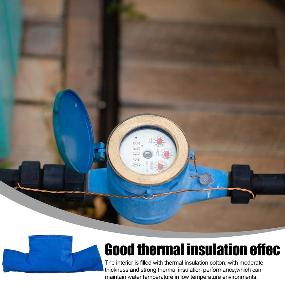 Cubierta de aislamiento protección contra congelación resistente a la intemperie pozo bomba cubiertas rociador de 3 vías Foto 4 de 4