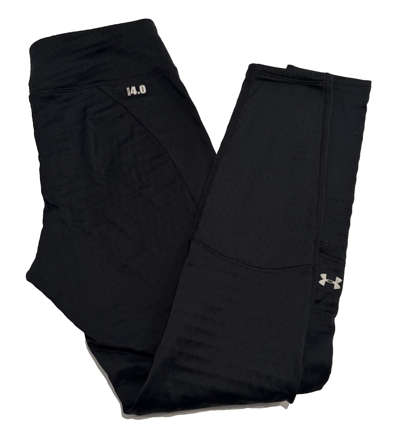 Under Armour UA Women's Medium 4.0 Base Layer Long Underwear Pants Black