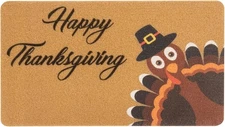 HinyBoeh Happy-Thanksgiving Welcome-Doormat for Fall-Outdoor-Entrance - Seaso
