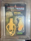 1984 Kenner Star Wars POTF With Collector Coin Amanaman MOC CAS 80 Graded