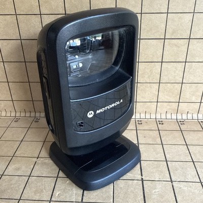 NO CABLES Zebra Motorola DS9208 Hands-Free 2D/QR Barcode Scanner