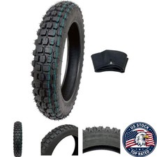 Durable 3.00-12 Motorcycle Tire with Inner Tube - Perfect for Off-Road Trails