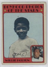 1972 Topps Boyhood Photos of the Stars Willie Horton #494 1cb5