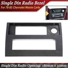 For 1978-1985 Chevy Monte Carlo Single Din Dash Radio Bezel Bracket 180mm X 50mm For 1978-1985 Chevy Monte Carlo Single Din Dash Radio Bezel Bracket 180mm X 50mm