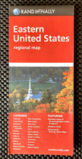 EASTERN UNITED STATES REGIONAL 2014 RAND MCNALLY TRAVEL ROAD MAP