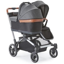 uppababy vista in gregory V2 Stroller, 2024, (Blue Melange) Bicycle Flashlight Mount and front wheel locks Coach Leather Backpack - size:29.5