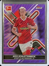 Nico Schlotterbeck - 2021-22 Topps Finest Bundesliga - Numbered /250 #121