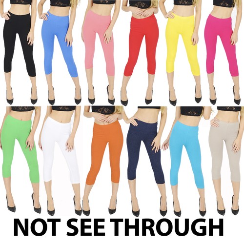 Leggings Summer 100% Genuine Cotton | eBay