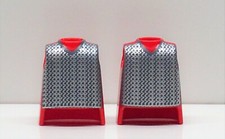 2 x K&Ouml;RPER R&Ouml;MER ROT SILBER PLAYMOBIL zu Ritter Legion&auml;r Zenturio Tribun KP25