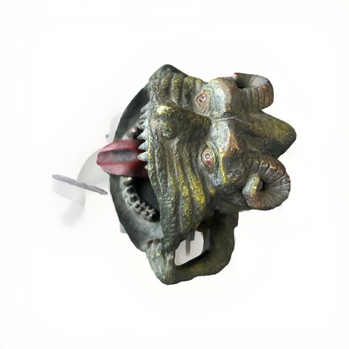 Vintage Goblin Ashtray Gargoyle Stamped ETT Resin - Picture 4 of 10