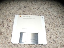 Macintosh Printing Tools Version 1.0 on 3.5" disk . Tested