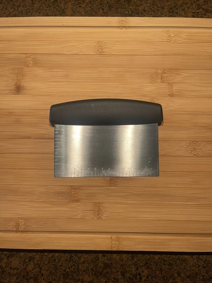 Duo Pack CampChef Cooking Utensils Stainless Steal Long Spatula + Scapper/Cutter - Image 3 of 4