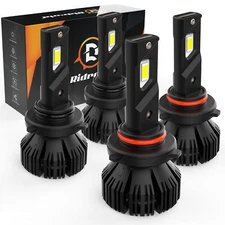 4x 9005 9006 LED Combo Headlight Bulbs High Low Beam Kit 6000K Cool White 120W