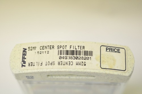 Tiffen 52mm Center Spot filter. New - Picture 4 of 6
