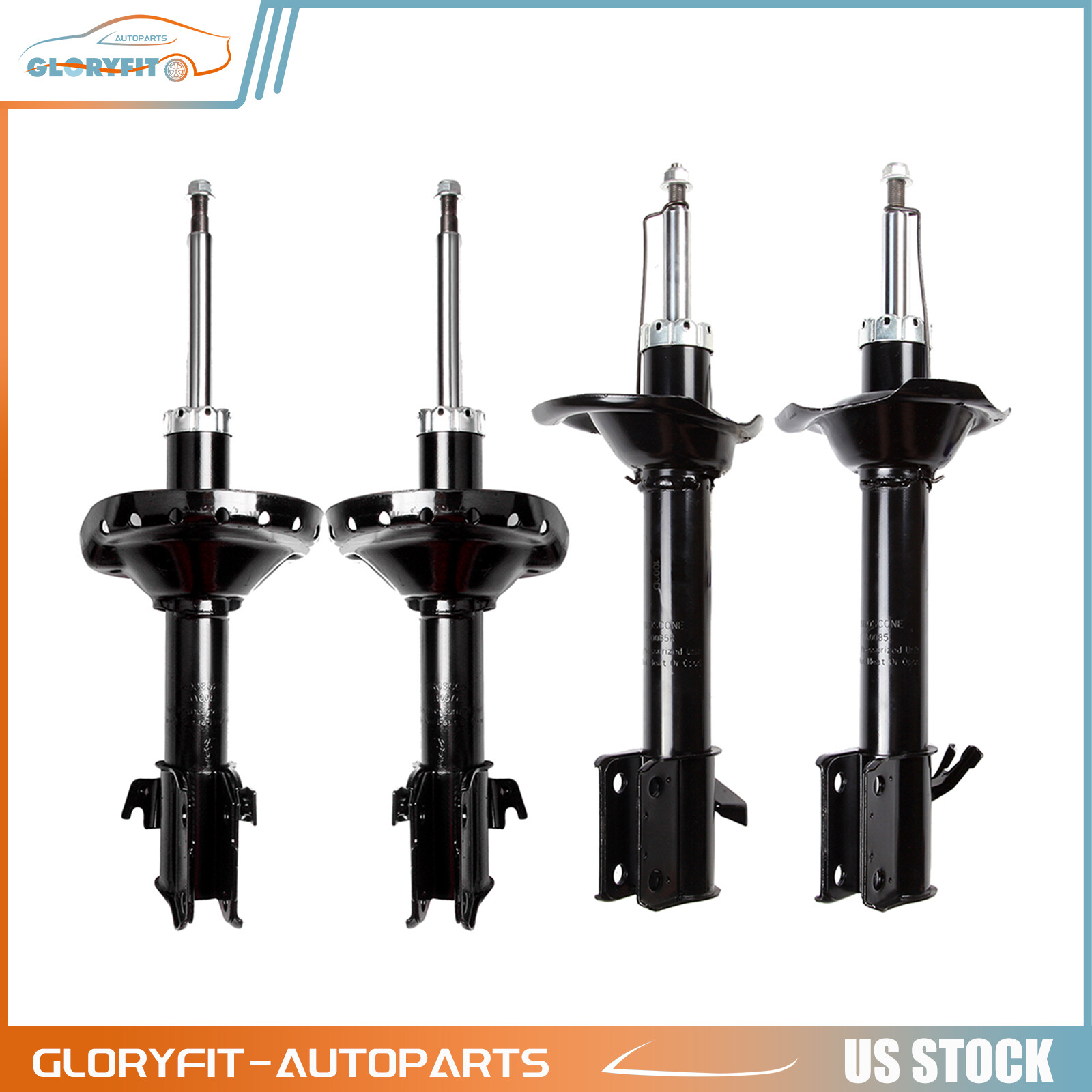Front Rear For 2006-2008 Subaru Forester Shocks Absorber Struts Full Set New 4x
