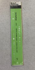 Berol RapiDesign R-921 Vertical Lettering Guide, 1/4 in.