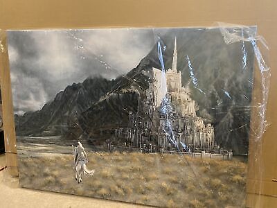 minas tirith watercolour