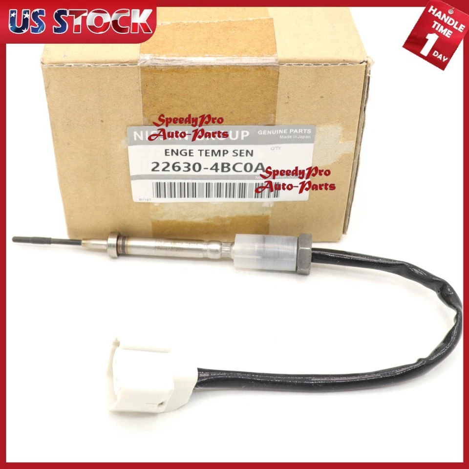 Sensor de temperatura de escape OEM nuevo para Nissan Rogue Sport 2017-2022 22630-4BC0B Foto 4 de 4