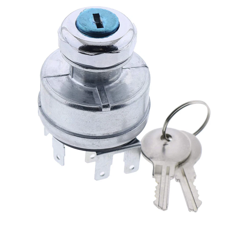 Ignition Switch With 2 Keys 947399 For Jeep CJ5 CJ5A CJ6 CJ6A DJ5 1965-74 Foto 4 de 4