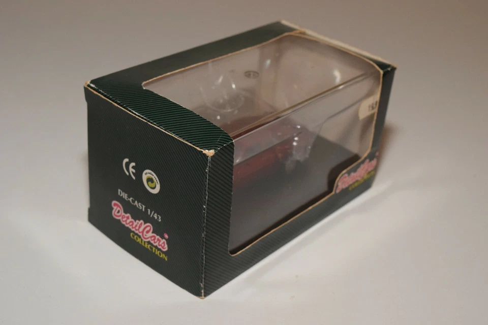 A2 1:43 DETTAGLIO AUTO DETAILCARS 133 JAGUAR XJR-S COUPE MAROON MIB - Immagine 3 di 4