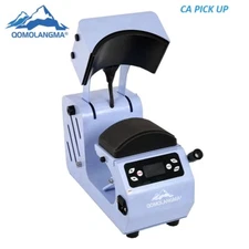 CA PICKUP 2 in 1 Auto Hat Cap Heat Press Machine, 2pcs Interchangeable Platens