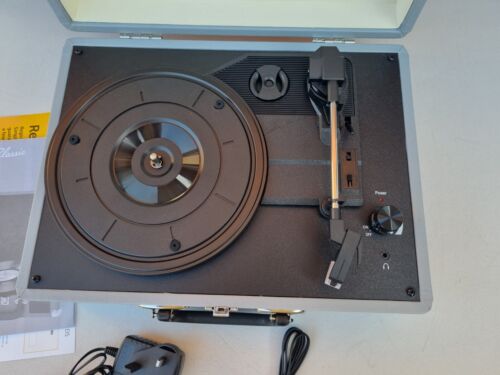 NEW, Bush KTS-601 Classic Turntable Retro Portable Case Record Amplifier Player - Picture 15 of 24