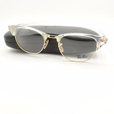 ray ban clubmaster silver and gold