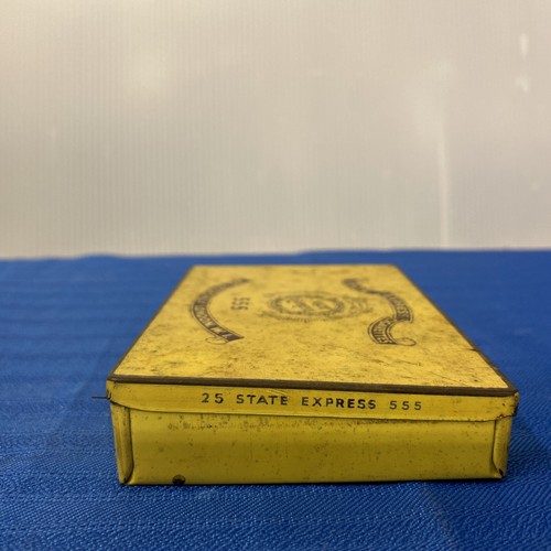 State Express Cigarettes 555 Tobacco Tin Picadilly London - 第 3/5 張圖片