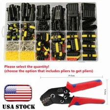 Plier / Car Automotive Waterproof Electrical Wire Connector Plug 1-6 Pin