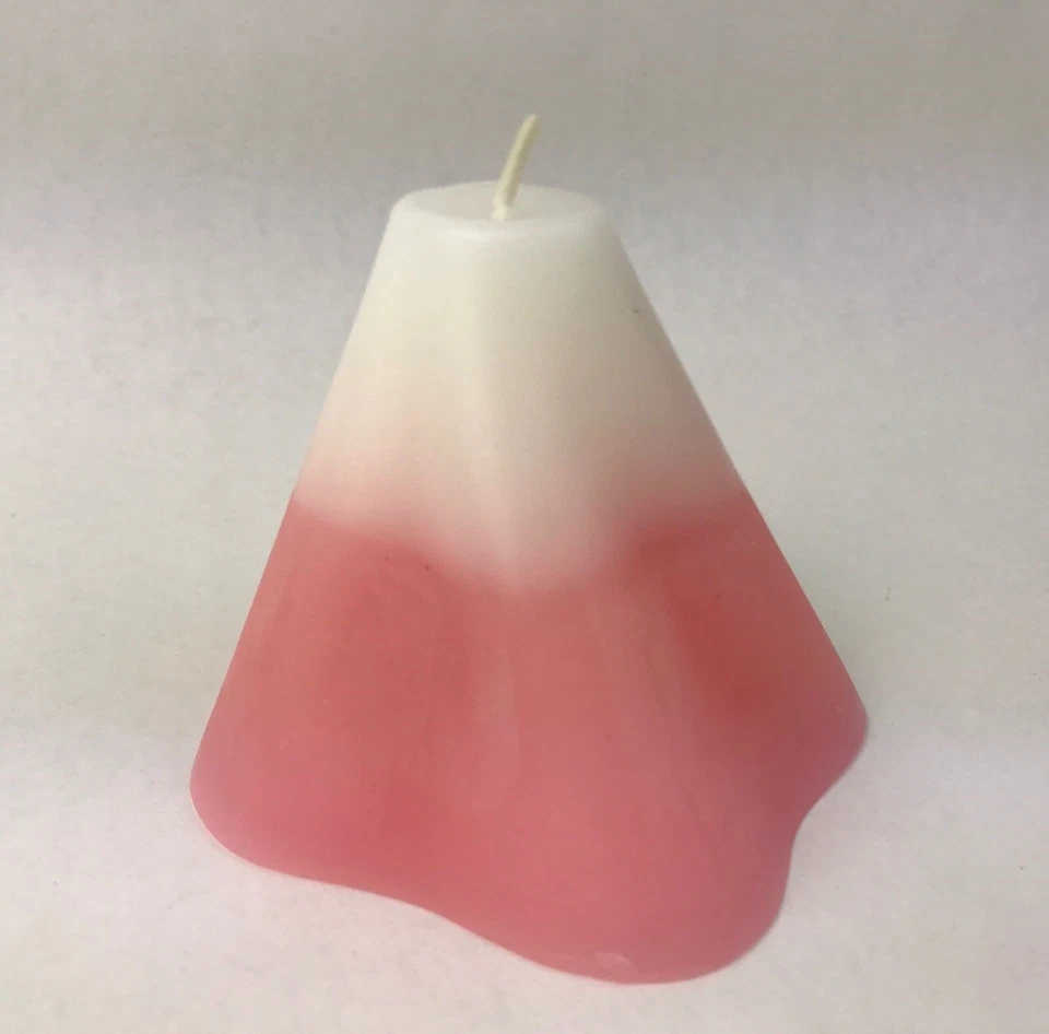 FUJI by BeCandle Mountain Candle Pale Rose 3.3 x 2.5 inch Set of 6 - Image 4 of 4