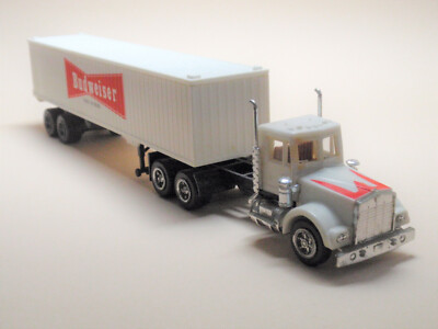 Herpa Truck 1:87 Budweiser Sattelzug, Weiß  